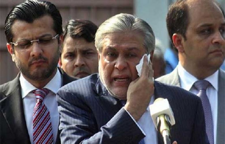 Interior ministry approves issuance of red warrant against Ishaq Dar