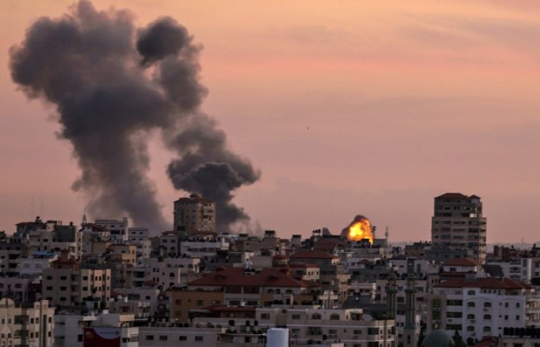 Explosions in Gaza after Israeli air raids