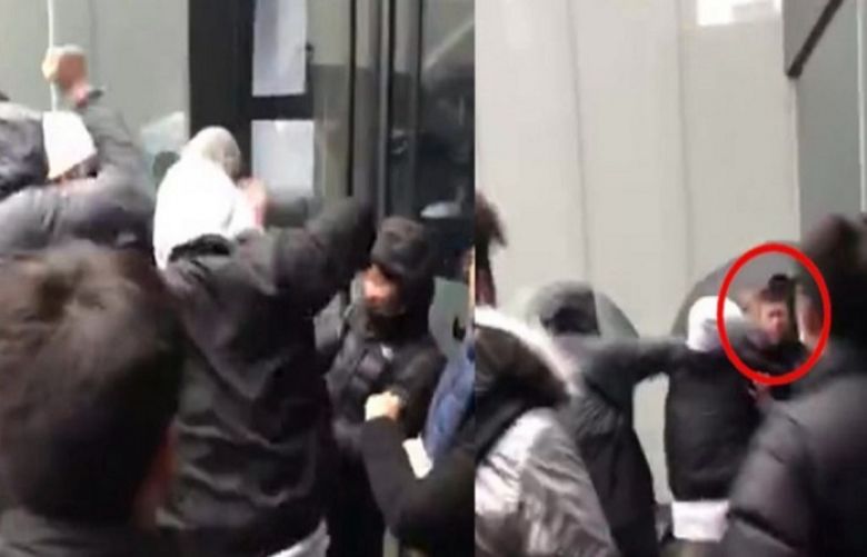Guy beaten up by angry mob for queue jumping at limited edition Air Jordan sale in Changsha
