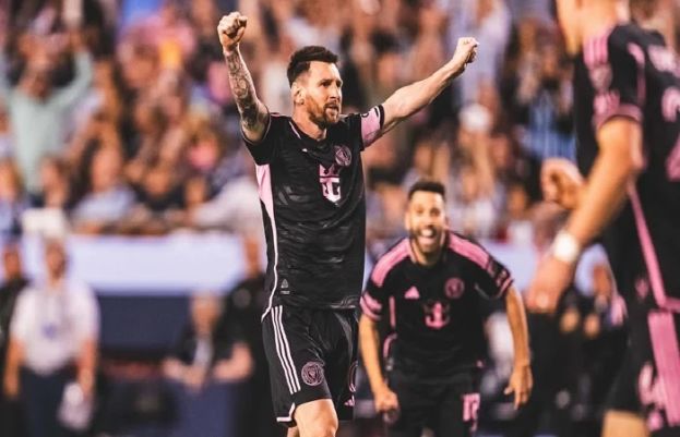 Argentinian star forward Lionel Messi