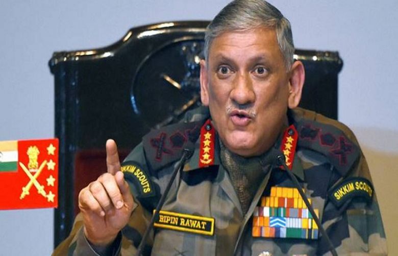 Indian army chief General Bipin Rawat