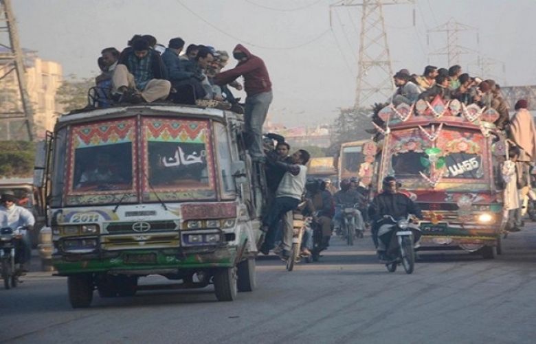 Transport strike leaves commuters in limbo as Sindh suffers gas shortage
