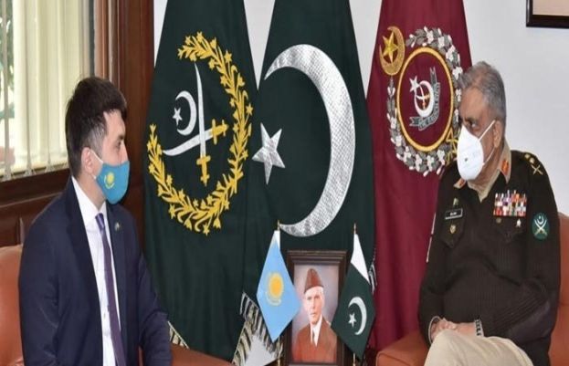 Kazakhstan ambassador calls on COAS Gen Bajwa, appreciates Pakistan’s role in regional stability