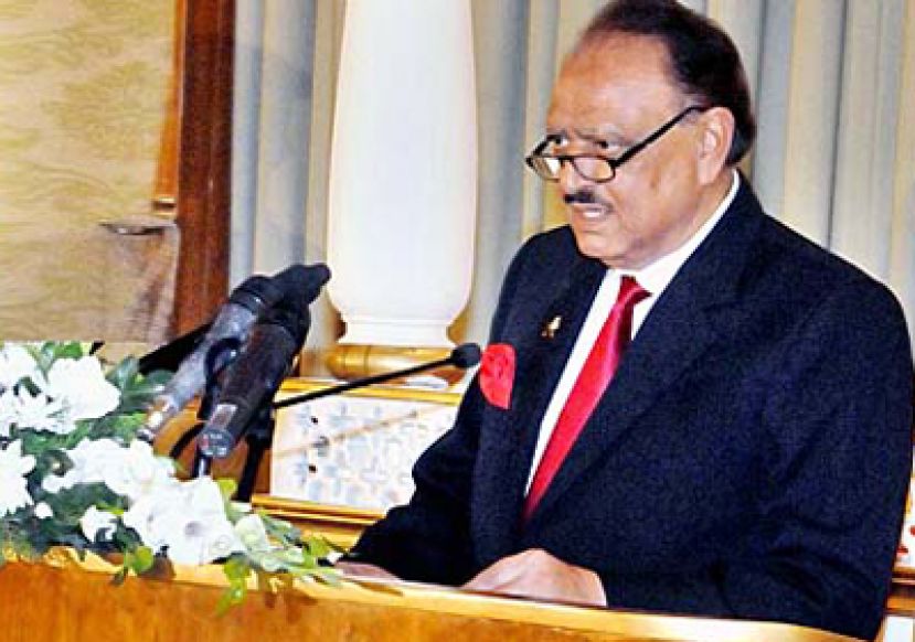 President Mamnoon Hussain