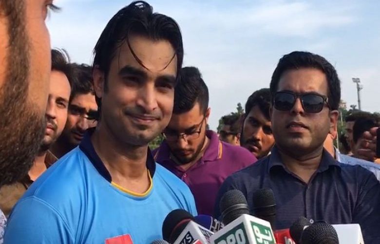 Right-handed opening batsman Imran Nazir 