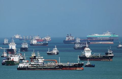 oil prices dipped following another tech-led advance on Wall Street