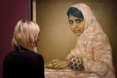 Malala Yousafzai portrait