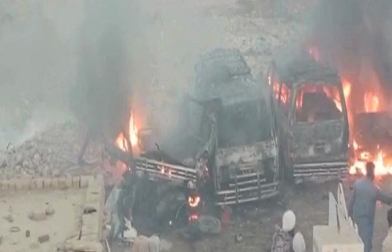 Photo of Oil agency blast in Sheikhupura, Two brothers among seven killed