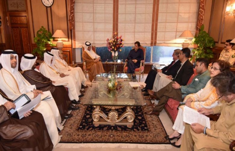 PM Khan, Qatari FM agree to enhance bilateral trade, investment