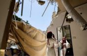 Palestinian bride celebrates in rubble of her demolished Jerusalem home