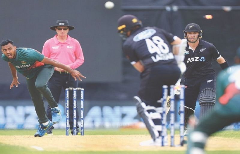 Bangladesh coast to historic ODI win against New Zealand