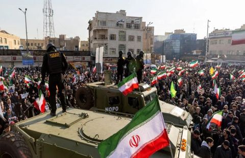 Iran’s leadership is increasingly worried a US strike could break its grip on power by driving an already enraged public back onto the streets