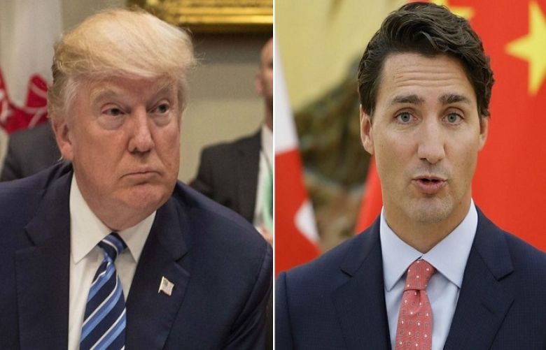 Canada’s PM and Trump 