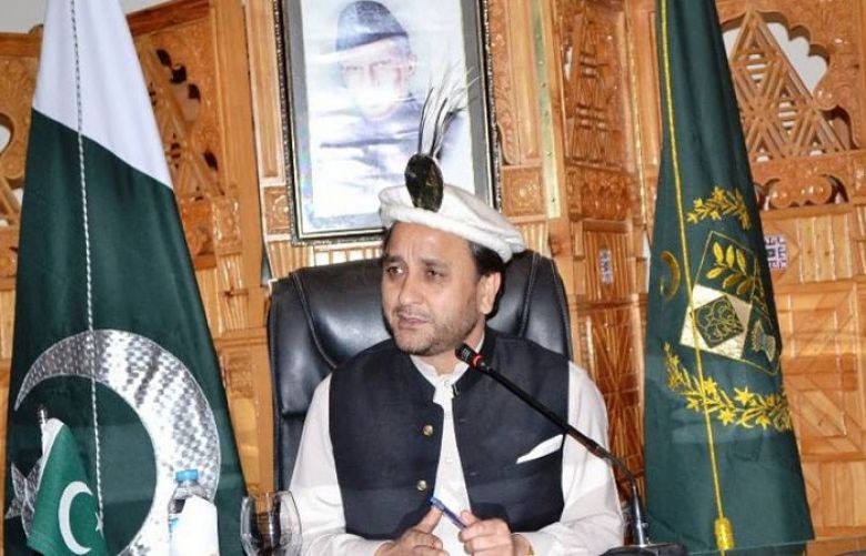 Chief Minister Gilgit-Baltistan Hafeez-ur-Rehman 