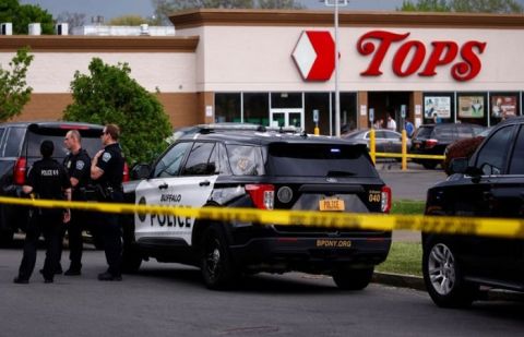 Ten killed in 'racially motivated' shooting at New York grocery store