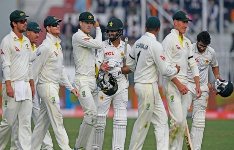 Australia&#039;s first Test in Pakistan in 24 years ends in draw