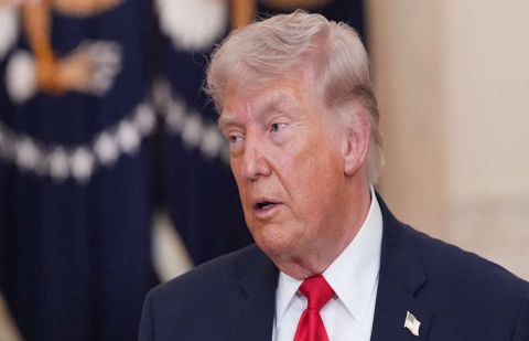 US President Donald Trump 