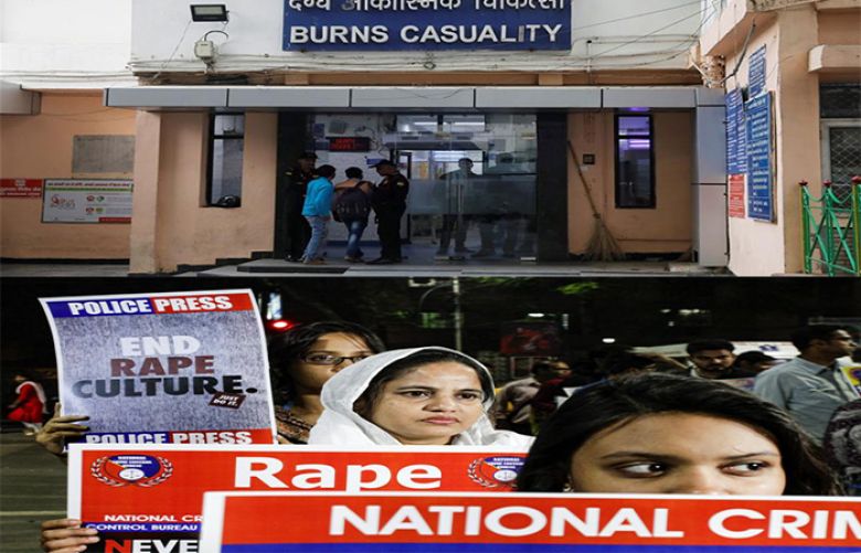 Indian rape victim dies in hospital after being set ablaze