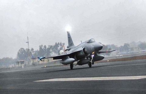 PAF fighter trainer aircraft crashes