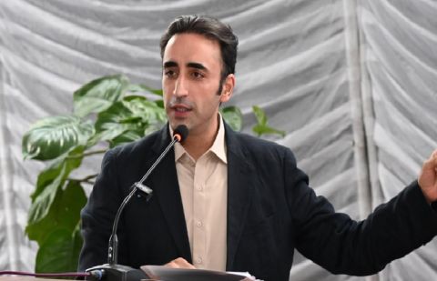 Pakistan Peoples Party (PPP) Chairman Bilawal Bhutto Zardari 