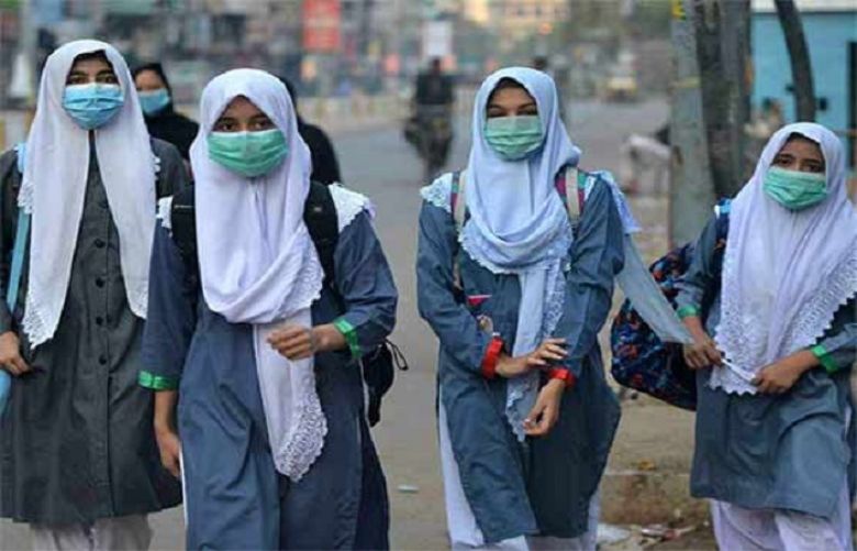 Schools reopen in sindh, 50% student allowed 
