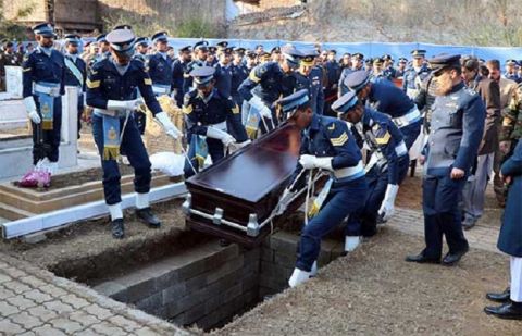  Asghar khan Laid to Rest in Abbottabad