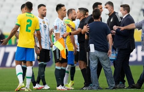 Brazil-Argentina clash suspended after health officials intervene over quarantine breach