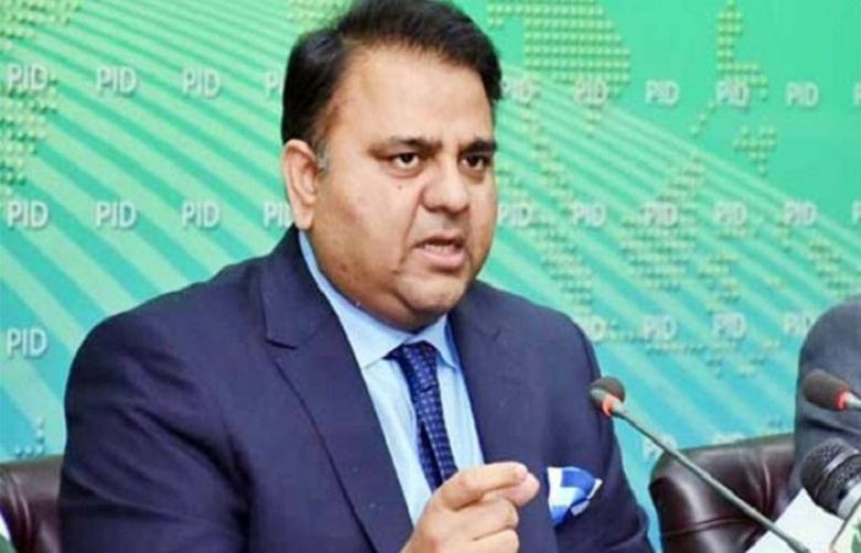 Federal Minister for Information Fawad Chaudhry