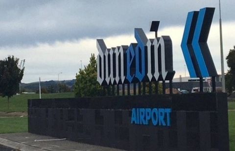 New Zealand's Dunedin airport 