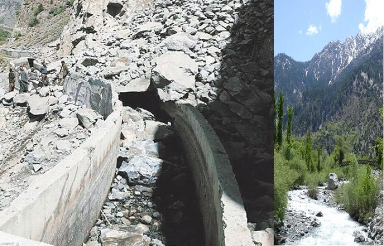 Landslide again damages Naltar power station’s channel