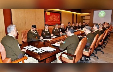 Corps Commanders' Conference at the General Headquarters