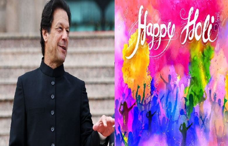 Prime Minister Imran Khan wishes to the Hindu community on the festival of Holi