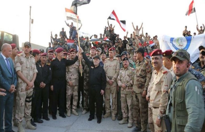 Iraqi Military Forces Parade Through Baghdad To Celebrate Mosul Liberation