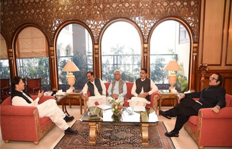 Members of the National Assembly from Gujranwala division meets PM Imran Khan