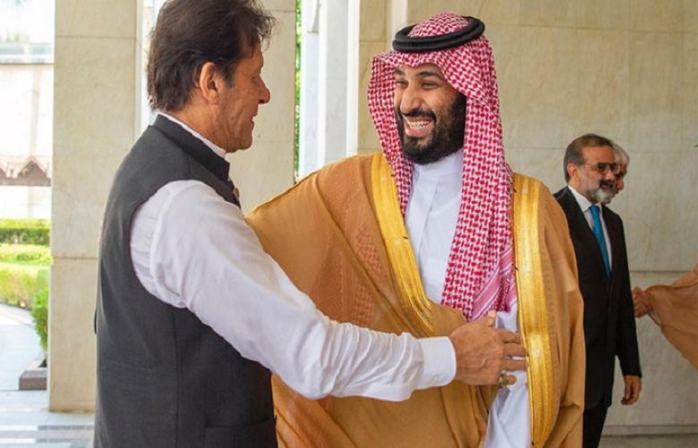 pm imran khan and saudi prince 