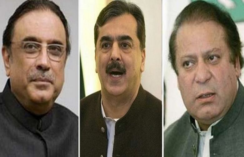 NAB names Nawaz, Zardari, Gilani in Toshakhana reference