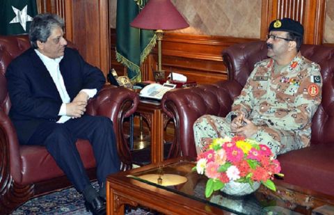 DG Rangers meets Governor Sindh
