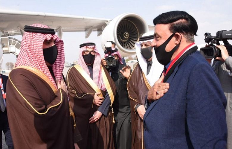 Saudi Interior Minister arrives in Islamabad