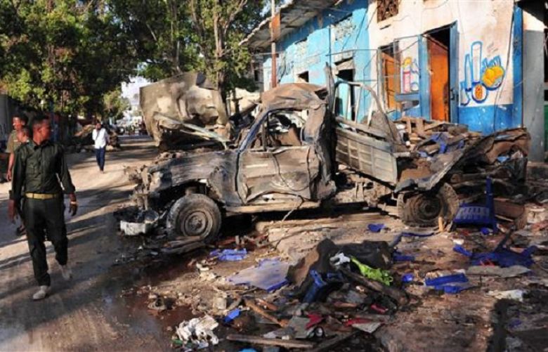 Al-Shabab twin bomb attacks kill 38 in Somali capital Mogadishu
