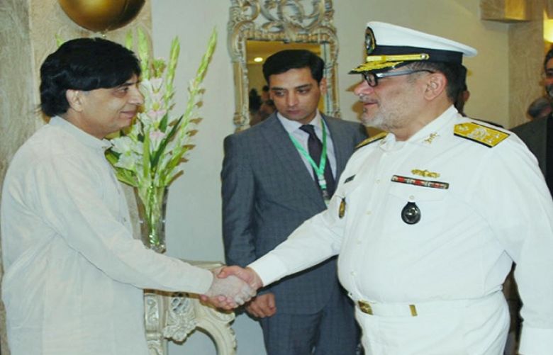 Nisar Ali Khan and Admiral Ali Shamkhani