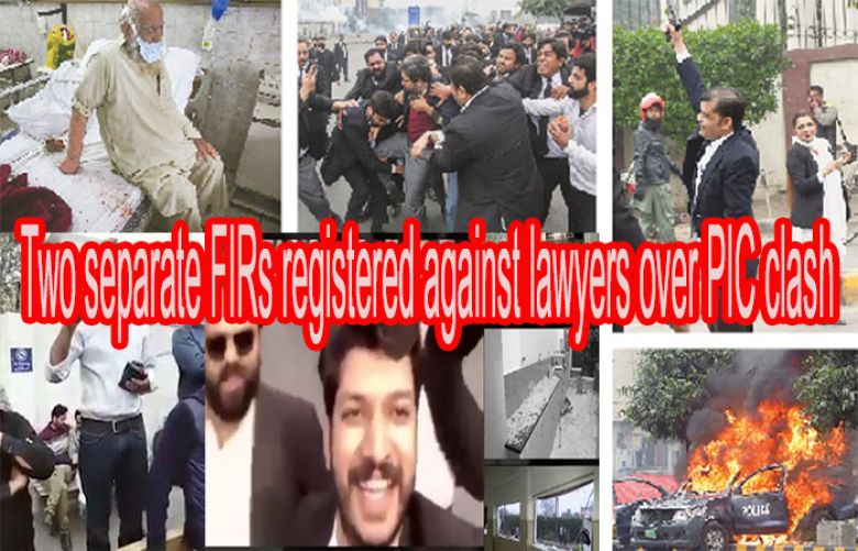 PIC Attack: Two separate FIRs registered against lawyers
