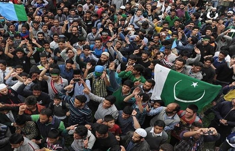 Kashmiris observing Accession to Pakistan Day today