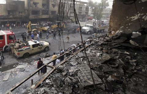 At least 12 killed in Baghdad suicide bombing: officials