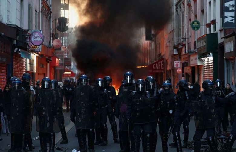 Tensions flare again in Paris as France counts cost of worst unrest in years