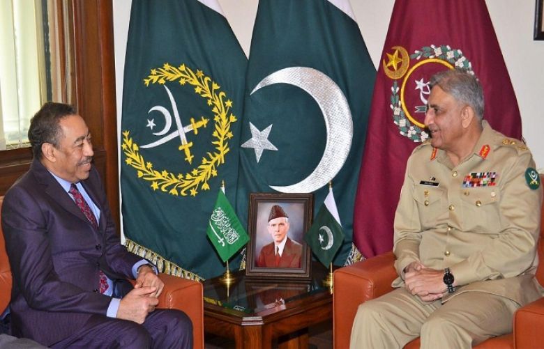 COAS, Saudi Assistant Defence Minister discuss matters of mutual interest