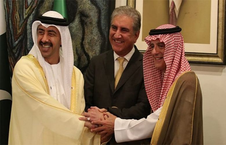 Saudi, UAE foreign ministers arrive in Pakistan