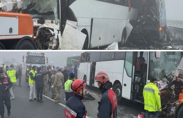 Several people killed in multiple-vehicle collision in Turkey