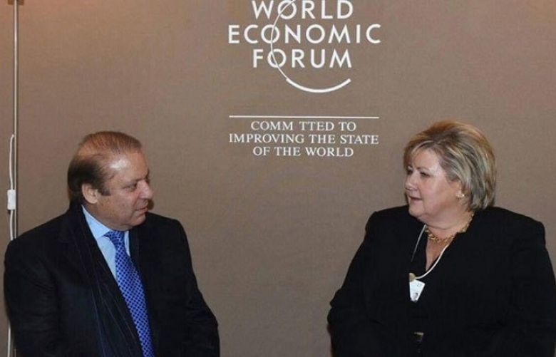 PM Nawaz meets Norwegian Prime Minister