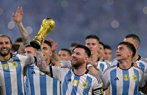Argentina claims top spot in FIFA ranking for first time in six years