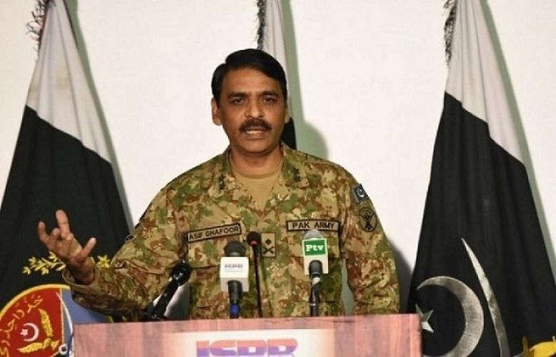 Director General Inter-Services Public Relations Major General Asif Ghafoor